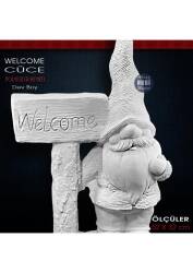 Welcome Cüce Heykeli Dev Boy (52x32 cm) Ham Polyester - Tual Hobi Sanat (1)