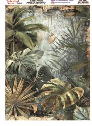 Yaprak Desenli Pirinç Dekopaj Model : PT 00611 - Tual Hobi Craft İst