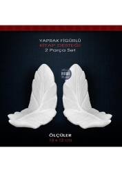 Yaprak Figürlü Kitap Desteği Seti (2 Parça) - Tual Hobi Sanat (1)