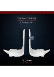 Yaprak Figürlü Kitap Desteği Seti (2 Parça) - Tual Hobi Sanat