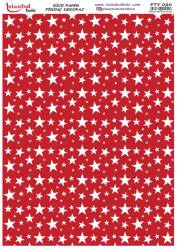 Yılbaşı Desenli Pirinç Dekopaj Model : PTY 090 - Tual Hobi Craft İst