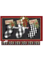 Yılbaşı Desenli Pirinç Dekopaj Model : Y084 - Line Art