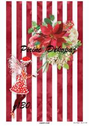 Yılbaşı Desenli Pirinç Dekopaj Model : Y130 - Line Art