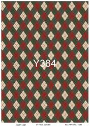 Yılbaşı Desenli Pirinç Dekopaj Model : Y384 - Line Art