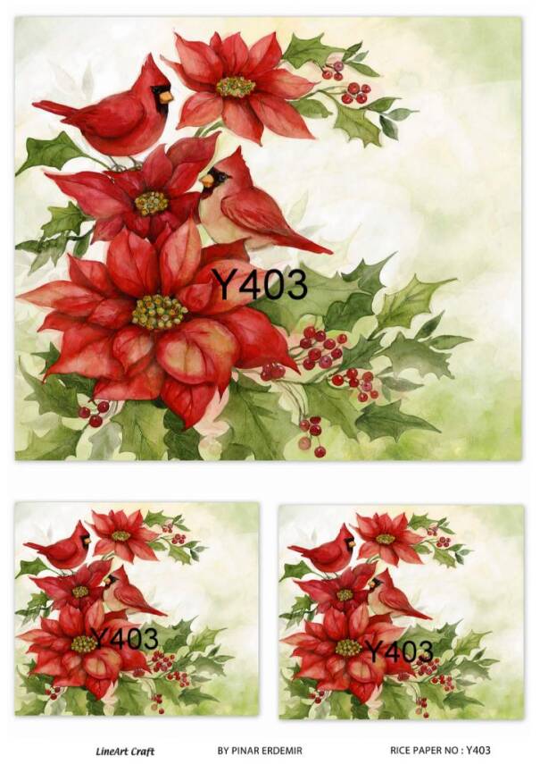 Yılbaşı Desenli Pirinç Dekopaj Model : Y403 - 1