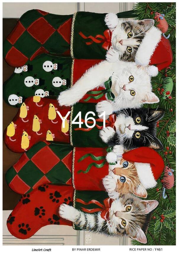 Yılbaşı Desenli Pirinç Dekopaj Model : Y461 - 1