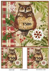 Yılbaşı Desenli Pirinç Dekopaj Model : Y500 - Line Art