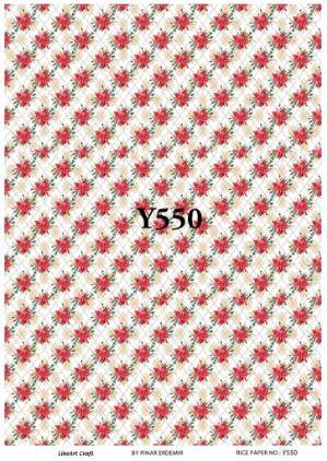 Yılbaşı Desenli Pirinç Dekopaj Model : Y550 - 1