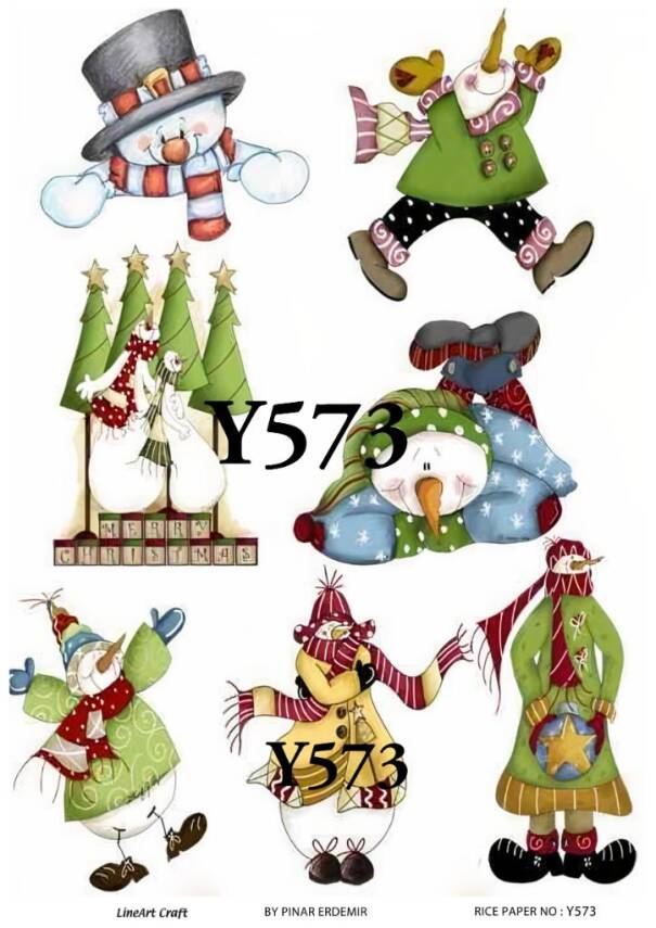 Yılbaşı Desenli Pirinç Dekopaj Model : Y573 - 1