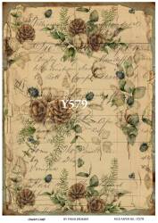 Yılbaşı Desenli Pirinç Dekopaj Model : Y579 - Line Art