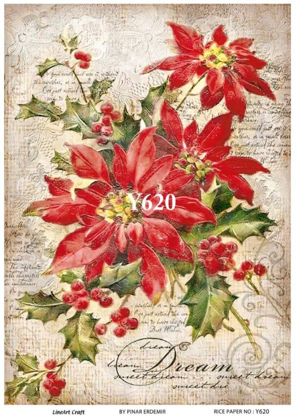 Yılbaşı Desenli Pirinç Dekopaj Model : Y620 - 1