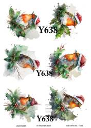 Yılbaşı Desenli Pirinç Dekopaj Model : Y638 - Line Art