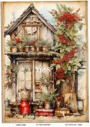 Yılbaşı Desenli Pirinç Dekopaj Model : Y668 - Line Art