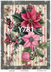 Yılbaşı Desenli Pirinç Dekopaj Model : Y781 - Line Art