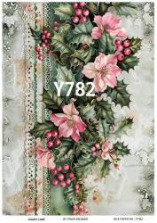 Yılbaşı Desenli Pirinç Dekopaj Model : Y782 - Line Art