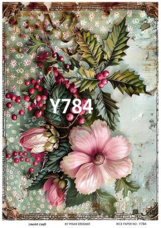 Yılbaşı Desenli Pirinç Dekopaj Model : Y784 - 1