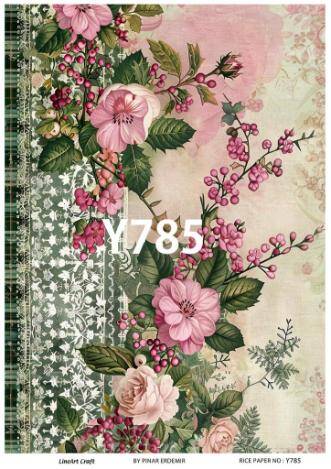 Yılbaşı Desenli Pirinç Dekopaj Model : Y785 - 1