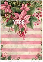 Yılbaşı Desenli Pirinç Dekopaj Model : Y788 - Line Art