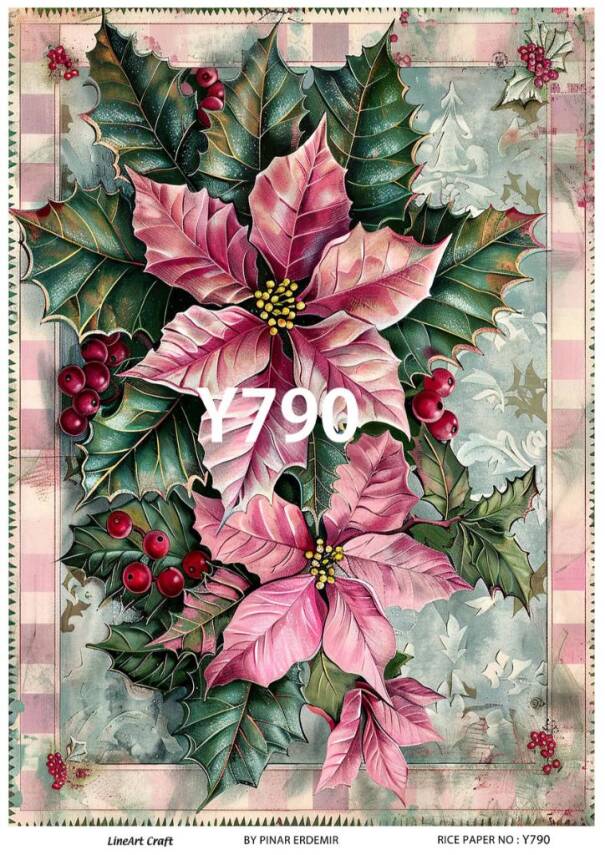 Yılbaşı Desenli Pirinç Dekopaj Model : Y790 - 1