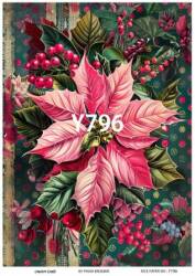 Yılbaşı Desenli Pirinç Dekopaj Model : Y796 - Line Art