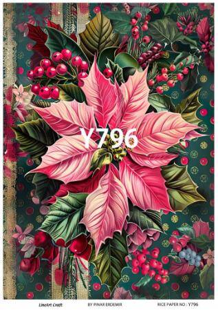 Yılbaşı Desenli Pirinç Dekopaj Model : Y796 - 1