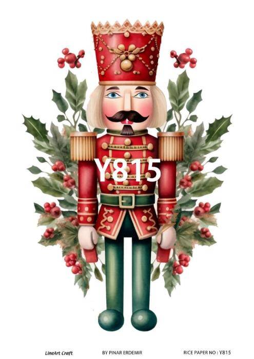 Yılbaşı Desenli Pirinç Dekopaj Model : Y815 - 1