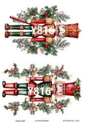 Yılbaşı Desenli Pirinç Dekopaj Model : Y816 - Line Art