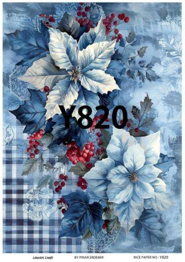 Yılbaşı Desenli Pirinç Dekopaj Model : Y820 - 1