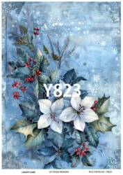 Yılbaşı Desenli Pirinç Dekopaj Model : Y823 - Line Art