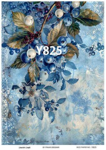 Yılbaşı Desenli Pirinç Dekopaj Model : Y825 - 1