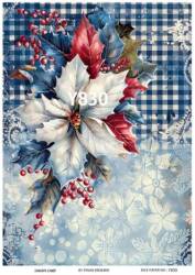 Yılbaşı Desenli Pirinç Dekopaj Model : Y830 - Line Art