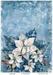 Yılbaşı Desenli Pirinç Dekopaj Model : Y835 - Line Art