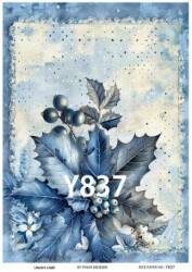 Yılbaşı Desenli Pirinç Dekopaj Model : Y837 - Line Art