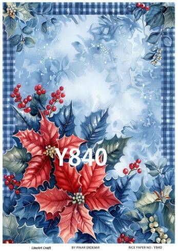 Yılbaşı Desenli Pirinç Dekopaj Model : Y840 - 1