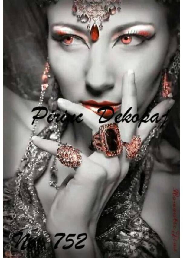 Yılbaşı Desenli Pirinç Dekopaj No : 752 - 1