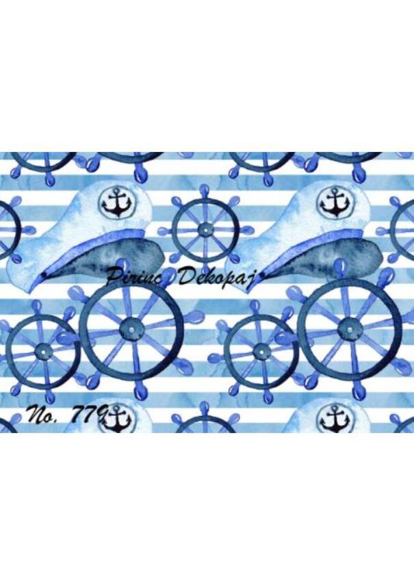 Yılbaşı Desenli Pirinç Dekopaj No : 779 - 1