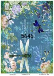 Yusufçuk Desenli Pirinç Dekopaj Model : 5646 - Line Art