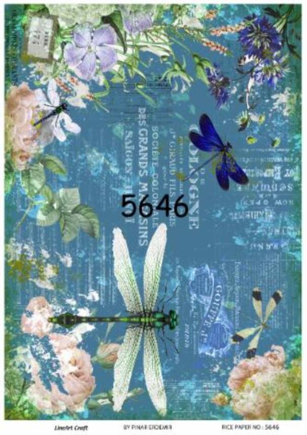 Yusufçuk Desenli Pirinç Dekopaj Model : 5646 - 1