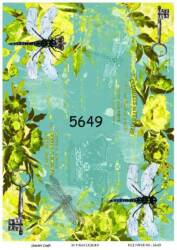 Yusufçuk Desenli Pirinç Dekopaj Model : 5649 - Line Art