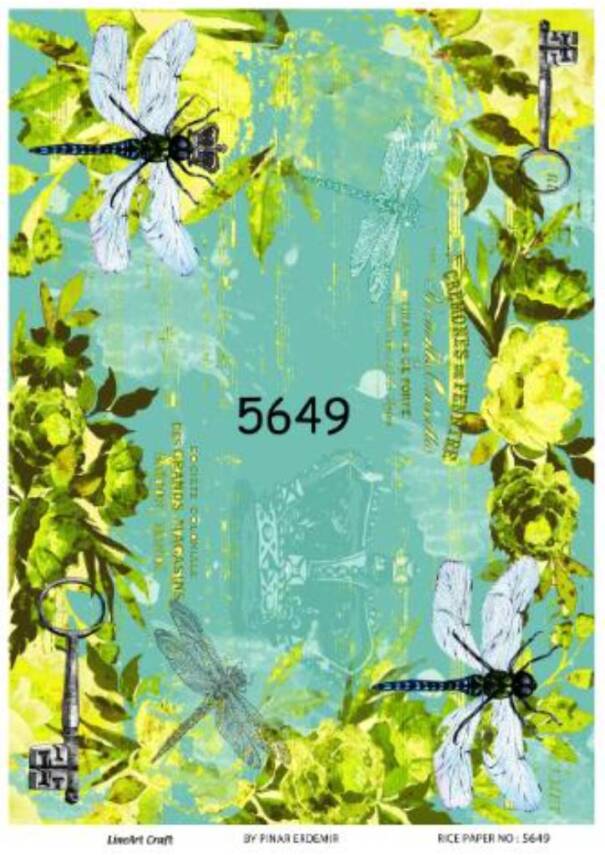 Yusufçuk Desenli Pirinç Dekopaj Model : 5649 - 1