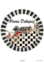 Yuvarlak Desenli Pirinç Dekopaj Model : 4524 - Line Art