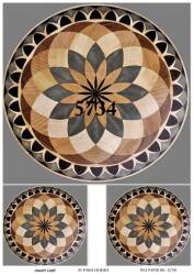 Yuvarlak Desenli Pirinç Dekopaj Model : 5734 - Line Art