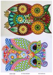 Yuvarlak Mandala Desenli Pirinç Dekopaj Model : DOT20 - Line Art