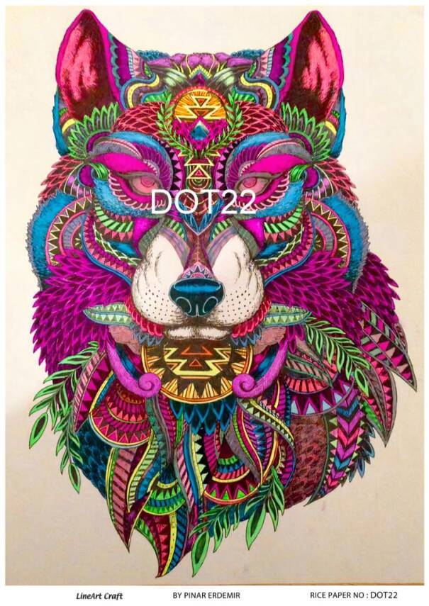 Yuvarlak Mandala Desenli Pirinç Dekopaj Model : DOT22 - 1